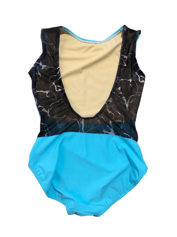 Catherine LA: aqua and marbled mesh - Image 2