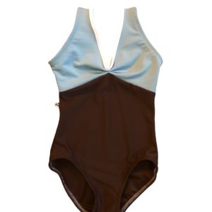 Destiny YXS: mint, brown, white trim