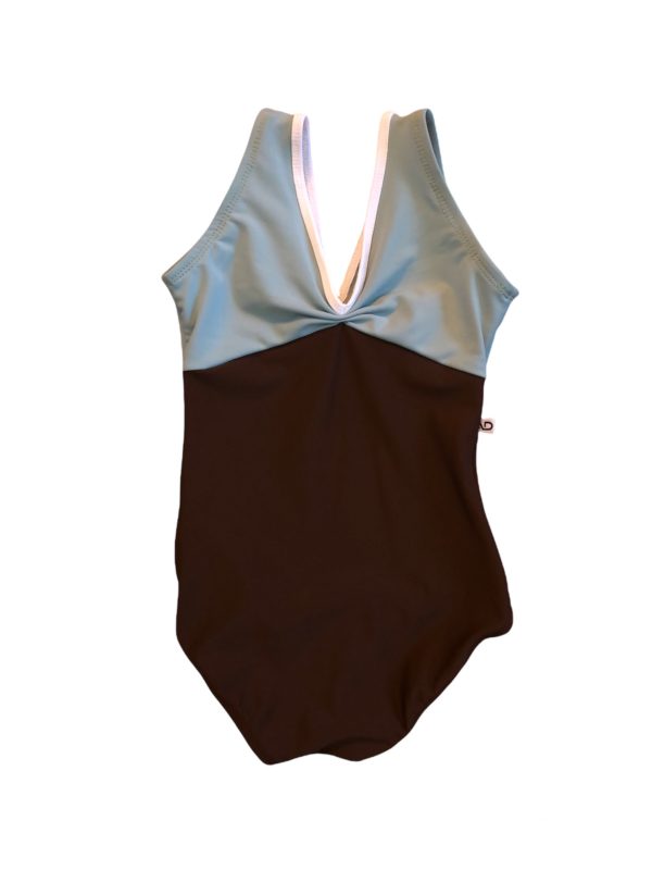 Destiny YXS: mint, brown, white trim - Image 2